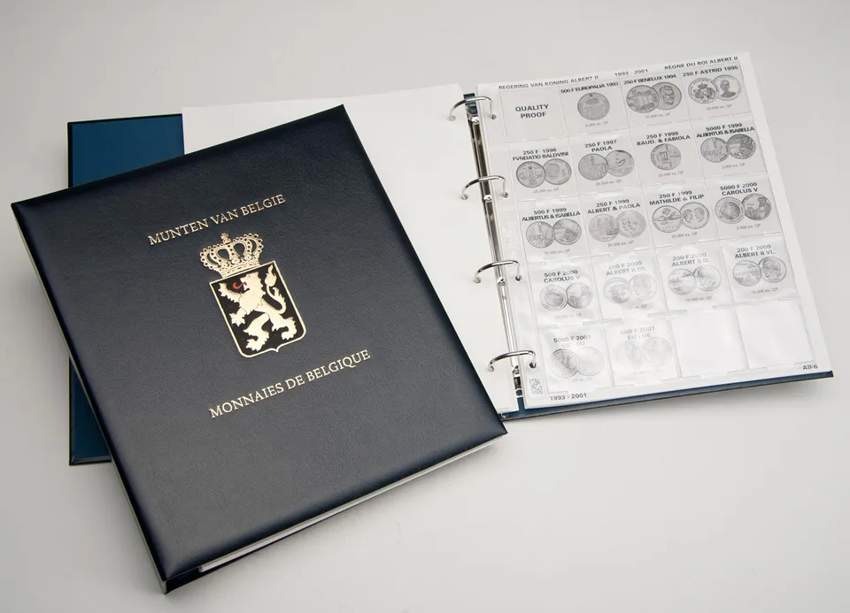 davo-coin-articles-luxe-iv-albert-ii-album-monnaies-belgique image 1