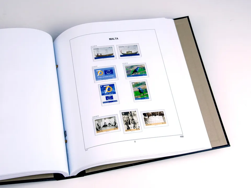 davo-luxe-malte-2019-pages-d-album-timbres-170-g image 1