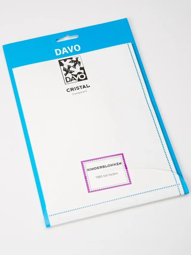 davo-cristal-c05-bande-timbres-personnels-10-pcs-transparent image 1