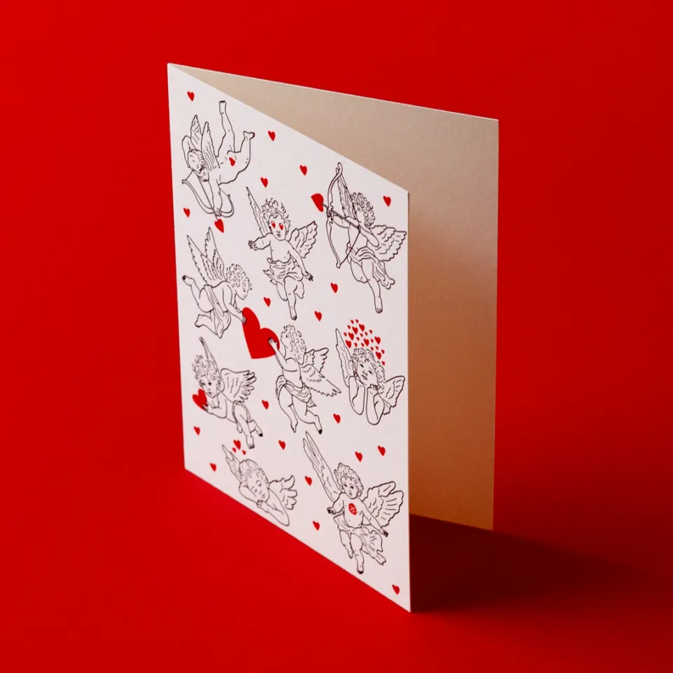 forme-contre-forme-impressions-carte-saint-valentin-cupidons-carte-double-a6 image 1