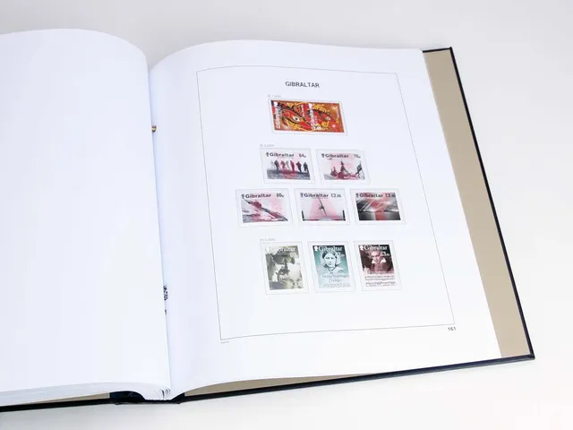 davo-luxe-gibraltar-2020-feuilles-album-timbres-170g image 1