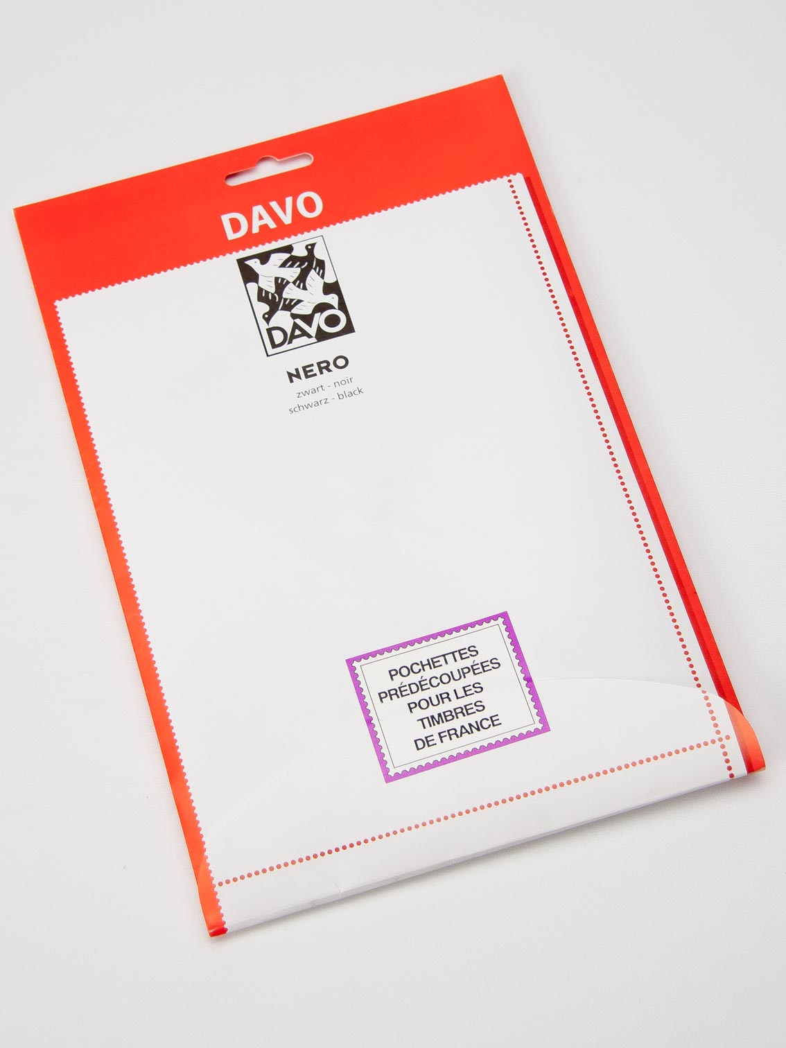 davo-nero-france-bandes-de-montage-7x25-pcs-fond-noir-brillant image 1