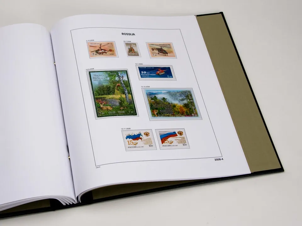 davo-luxe-suppl-ment-russie-2018-feuilles-album-timbres image 1