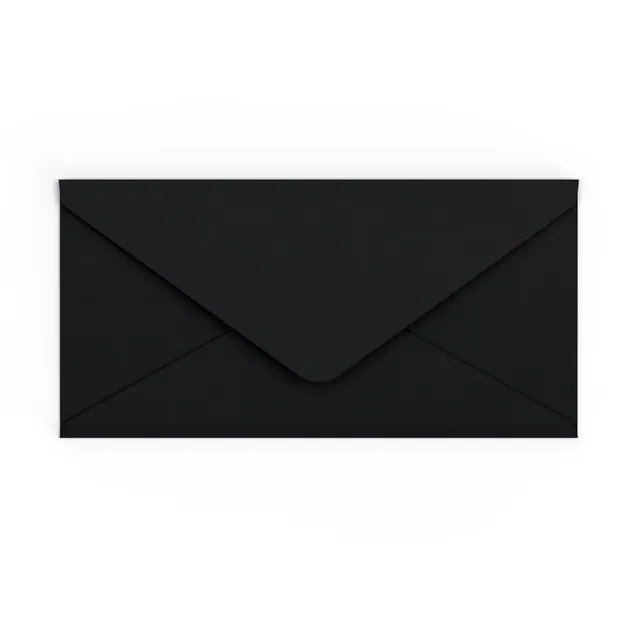 enveloppes-france-enveloppes-color-es-noire-110x220-mm-dl image 1