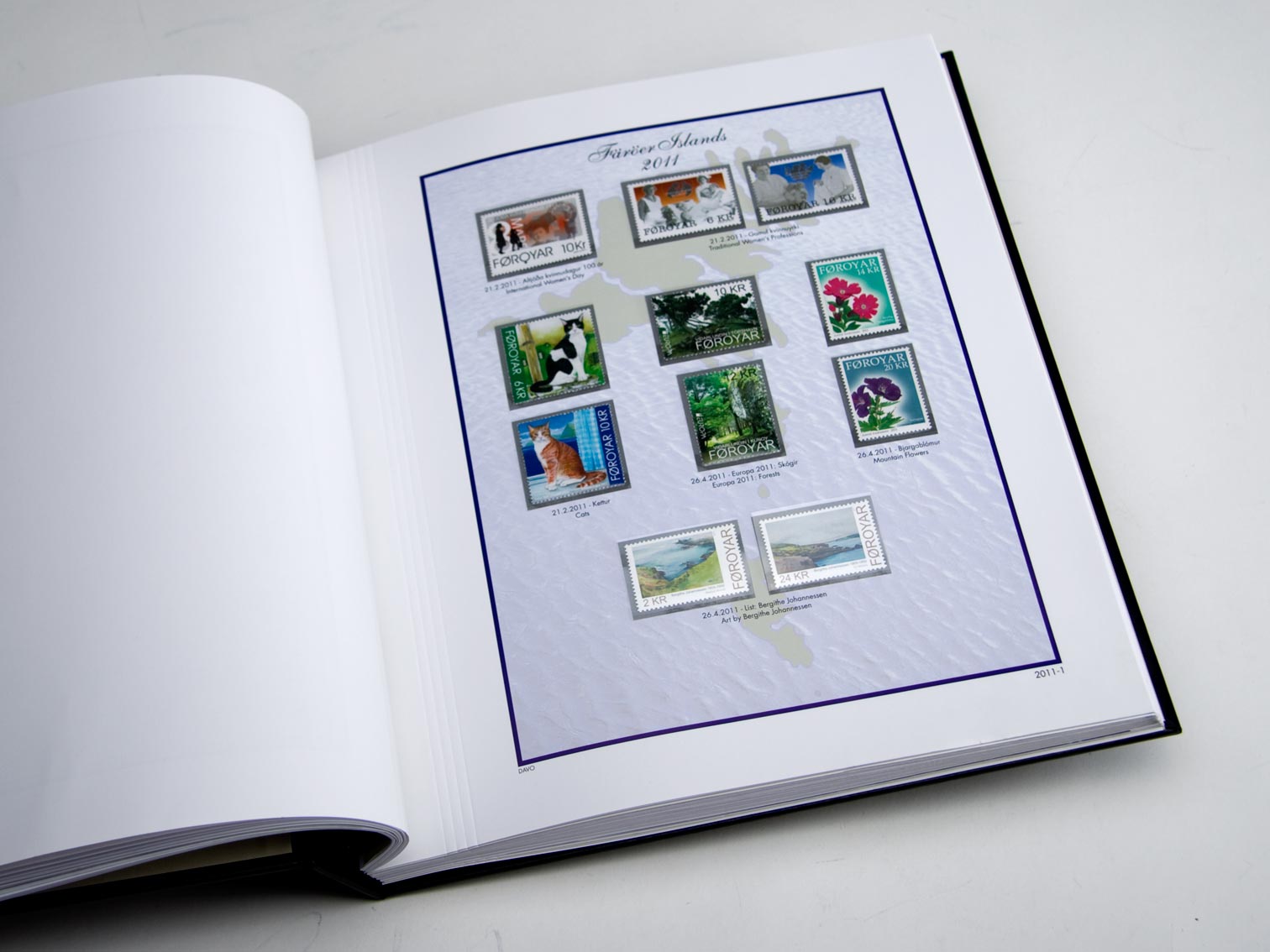 davo-luxe-f-ro-2021-feuilles-suppl-ment-timbres-carnets image 1