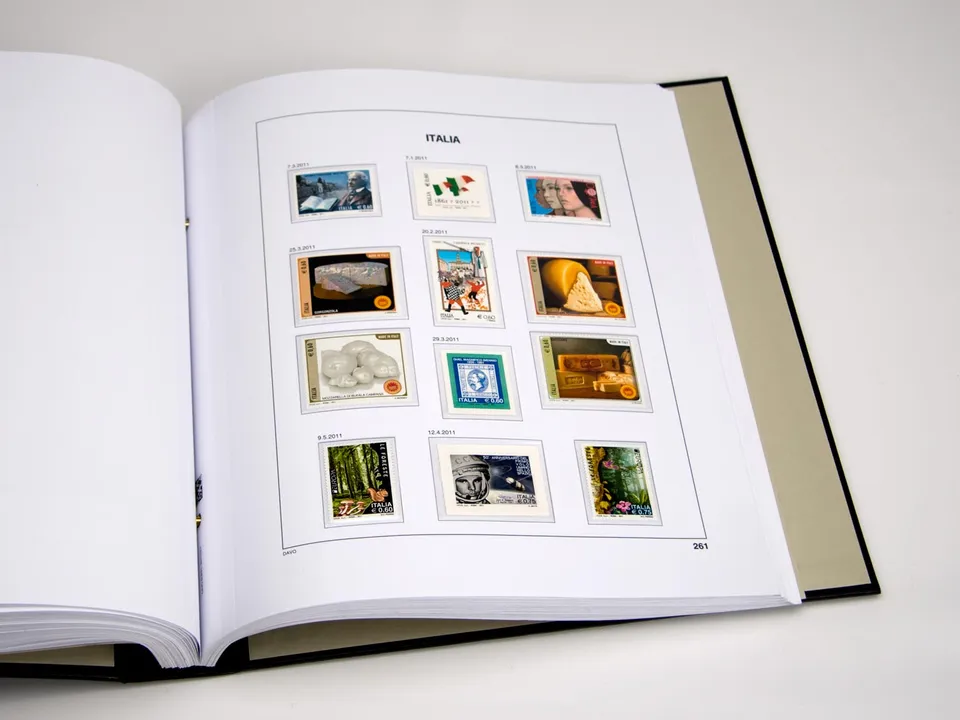 davo-luxe-italie-2021-pages-suppl-ment-album-timbres-170g image 1