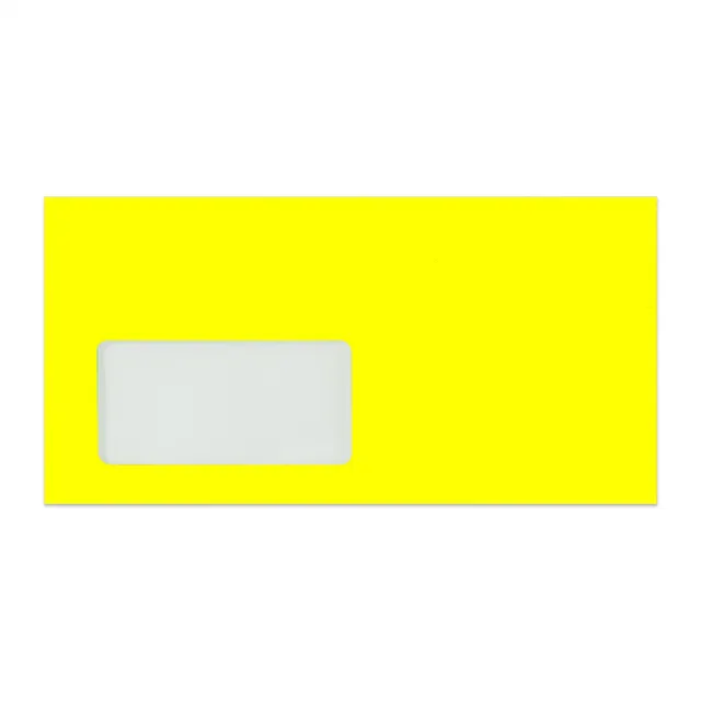 enveloppes-france-color-es-dl-enveloppe-jaune-n-on-fen-tre image 1