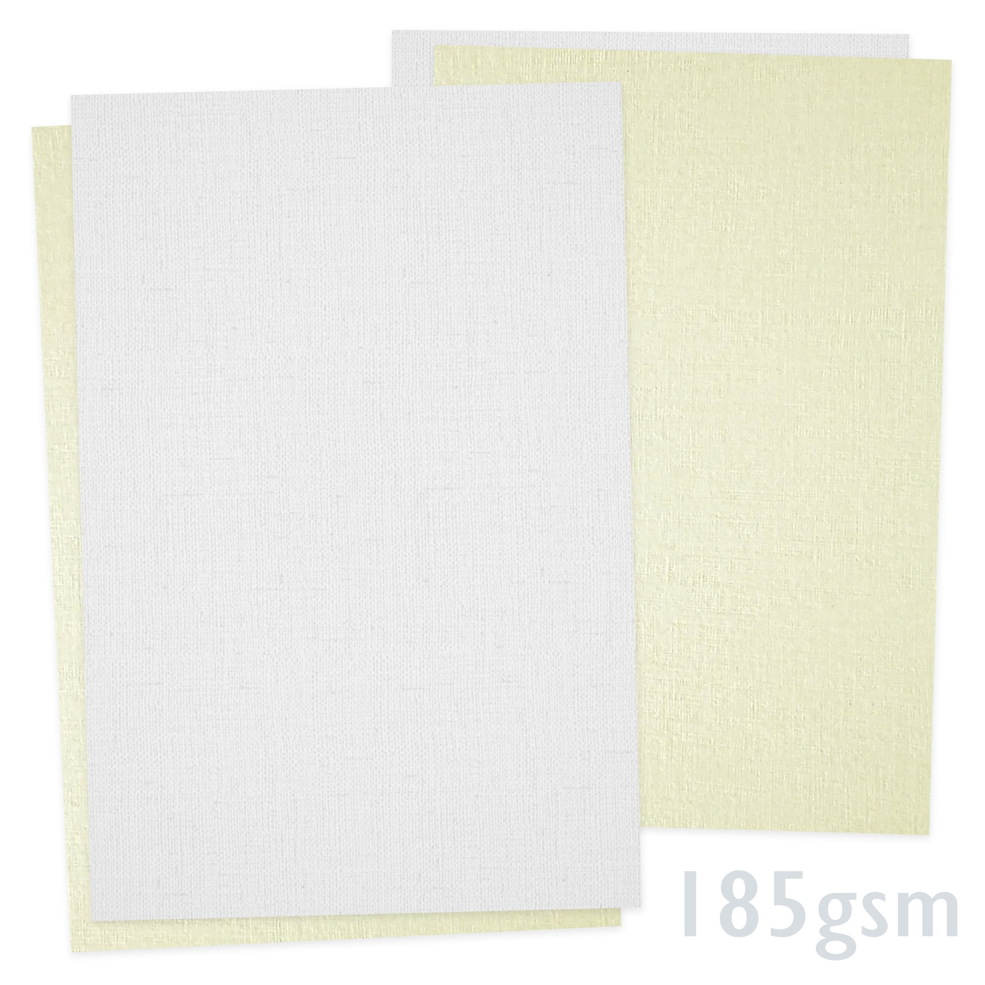 enveloppes-france-a4-papier-lin-texture-blanc-185g-m2 image 1