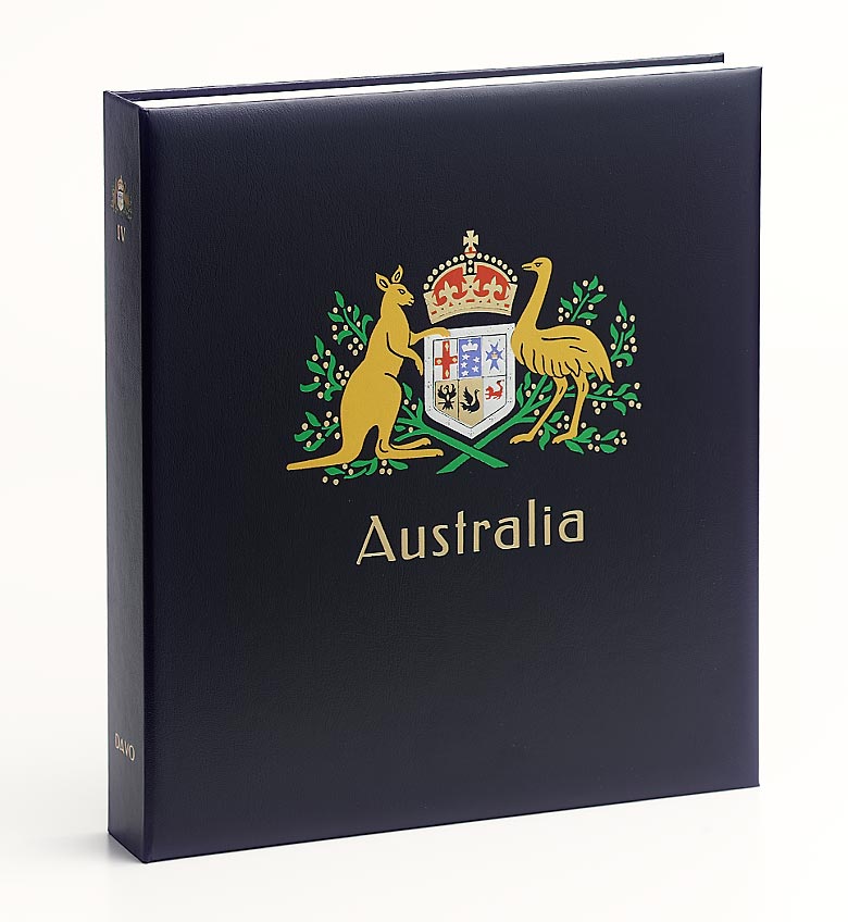davo-luxe-australie-vii-reliure-album-timbres-bleue image 1