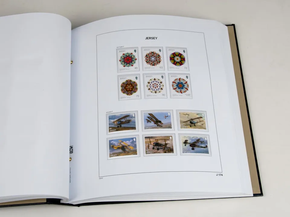 davo-luxe-suppl-ment-jersey-2017-pages-album-timbres image 1