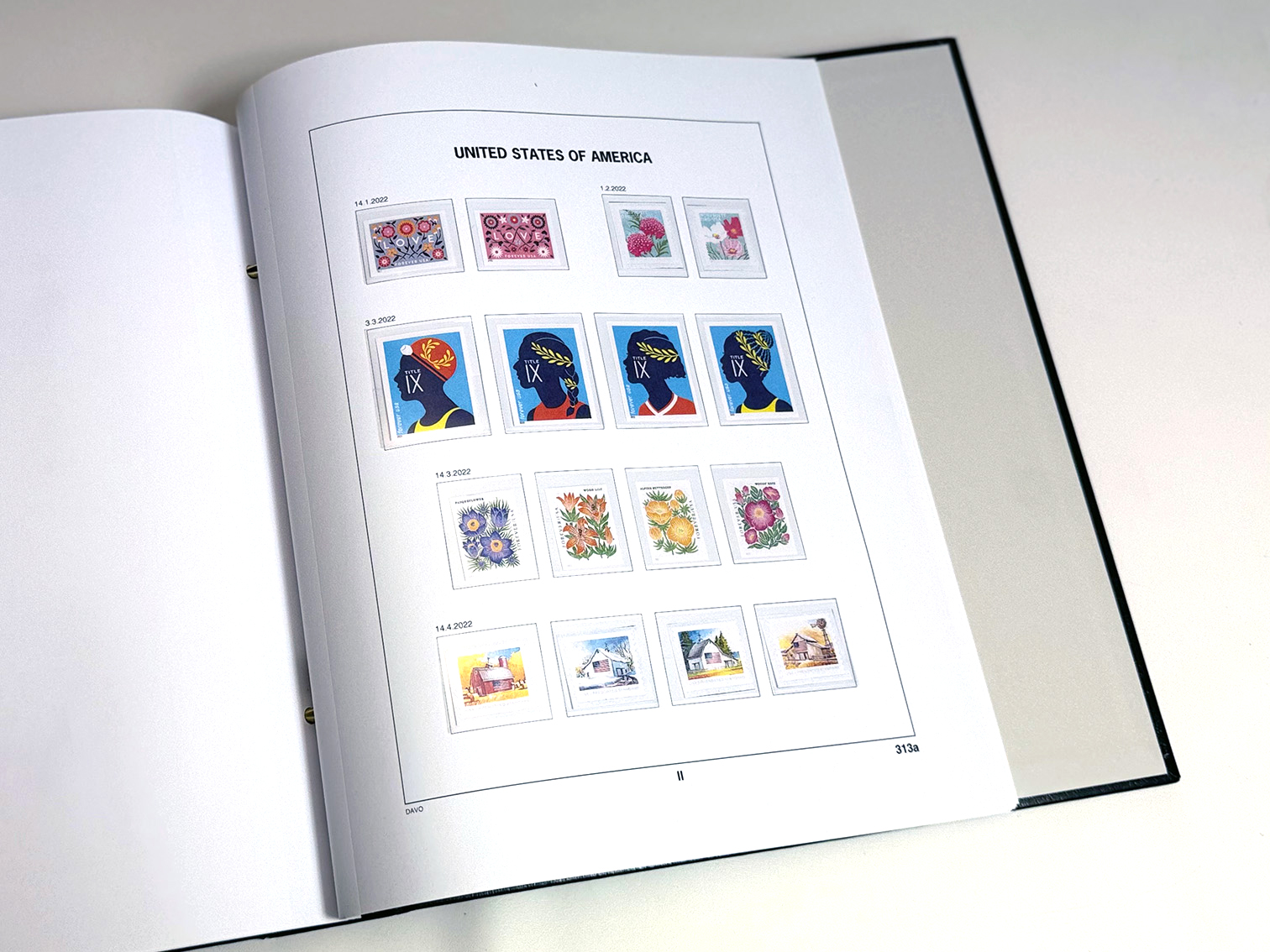 davo-luxe-usa-extra-2022-pages-d-album-timbres image 1