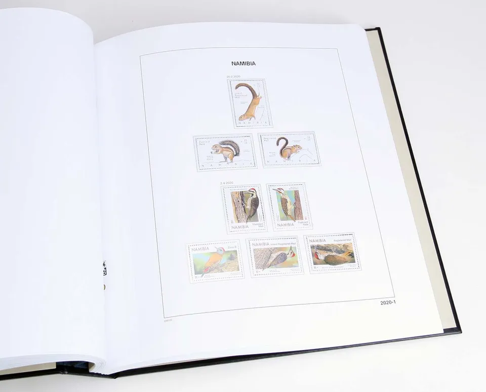 davo-luxe-namibie-2020-pages-album-timbres-170g image 1