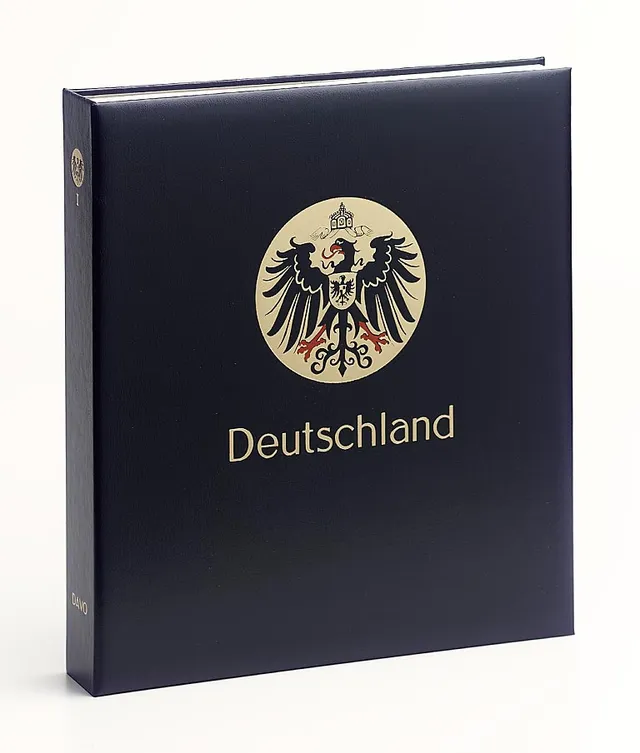 davo-luxe-empire-allemand-i-reliure-album-timbres-bleue image 1