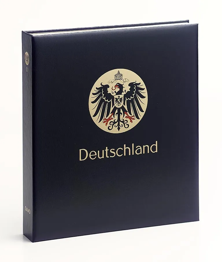 davo-luxe-empire-allemand-i-reliure-album-timbres-bleue image 1
