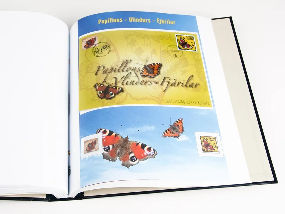 davo-luxe-belgique-extra-aland-papillons-2013-pages-album image 1