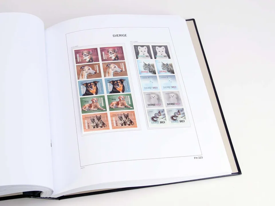 davo-luxe-su-de-au-2020-feuilles-suppl-ment-album-timbres image 1