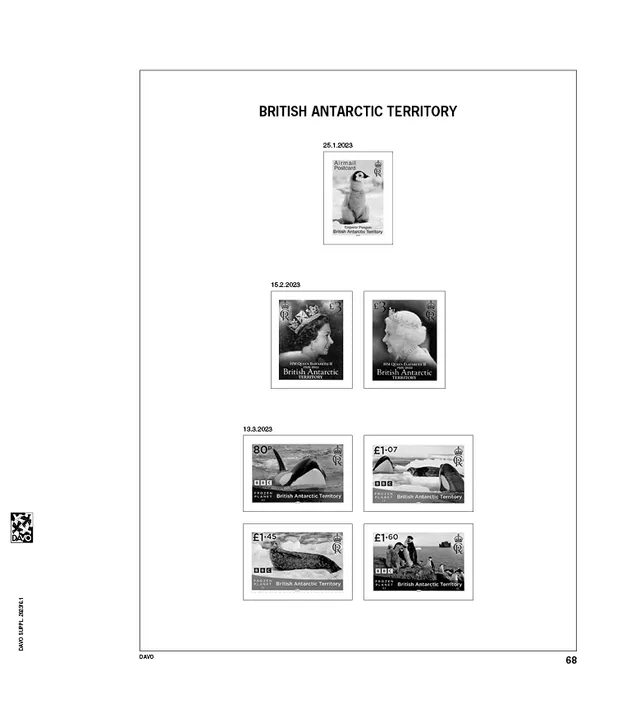 davo-luxe-suppl-ment-falkland-2023-pages-album-timbres image 1