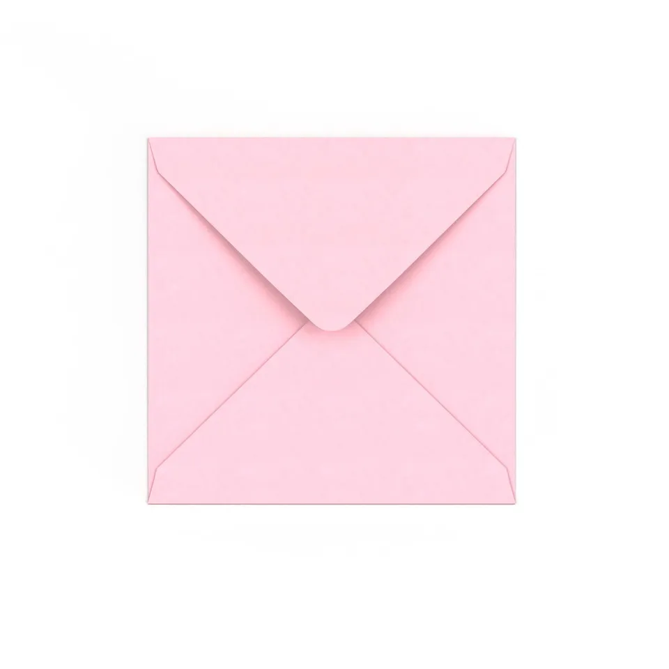 enveloppes-france-clariana-enveloppe-rose-p-le-carr-e-140x140-mm image 1