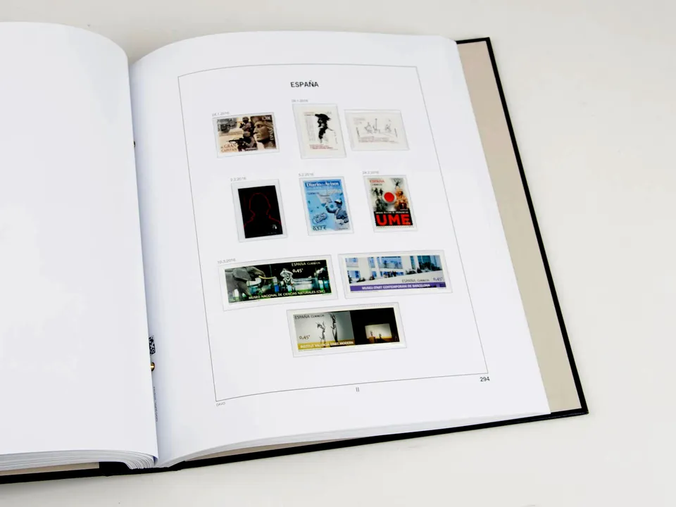 davo-luxe-espagne-2016-feuilles-album-timbres-170-g image 1