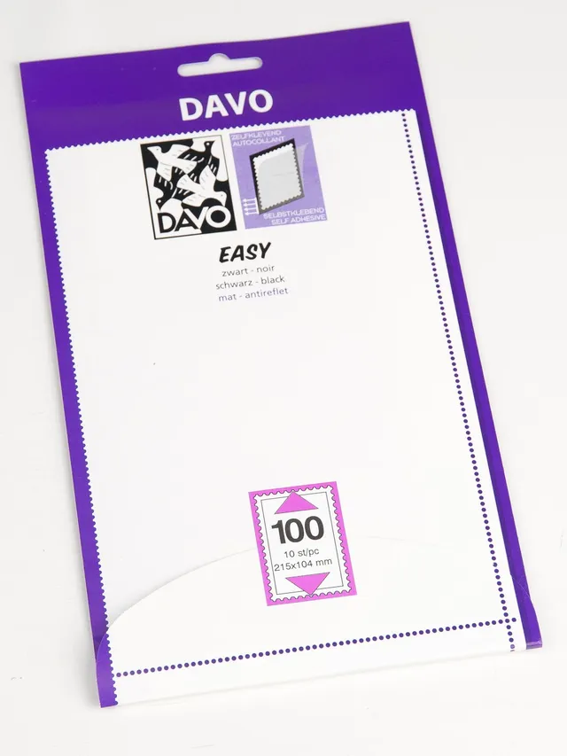 davo-easy-z100-bandes-de-montage-noires-215x104-mm-10-pi-ces image 1