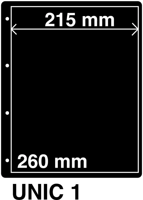 davo-kosmos-unic-1-pages-noires-1-bande-lot-de-5 image 1