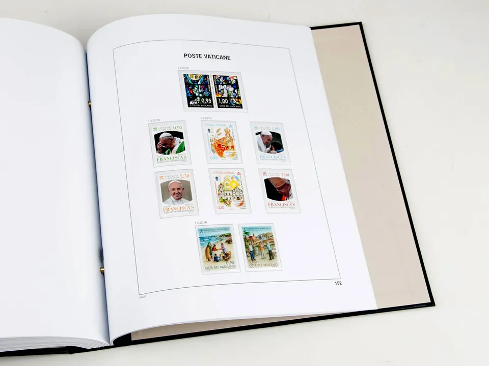 davo-luxe-suppl-ment-vatican-2016-feuilles-album-timbres image 1