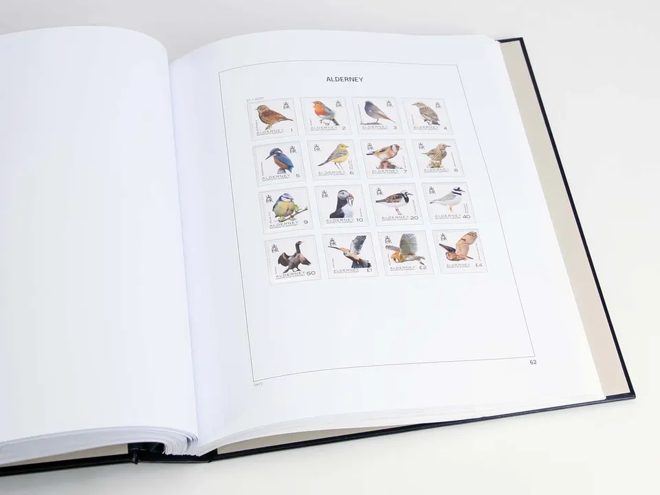 davo-luxe-alderney-2020-pages-album-timbres-170-g image 1