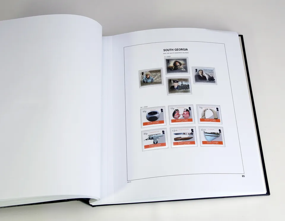 davo-luxe-falkland-dep-2022-pages-album-timbres-170-g image 1