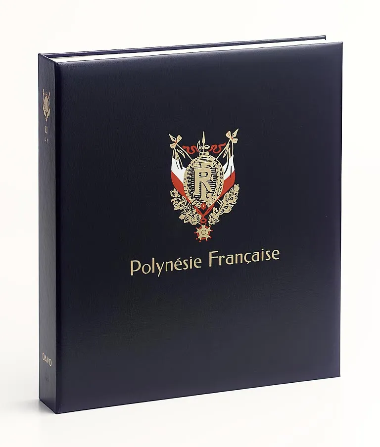 davo-luxe-classeur-timbres-polyn-sie-fran-aise-i-bleu image 1