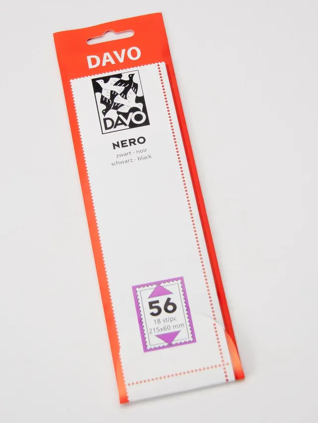 davo-mounts-bandes-montage-nero-n56-215x60-18-pi-ces-fond-noir image 1