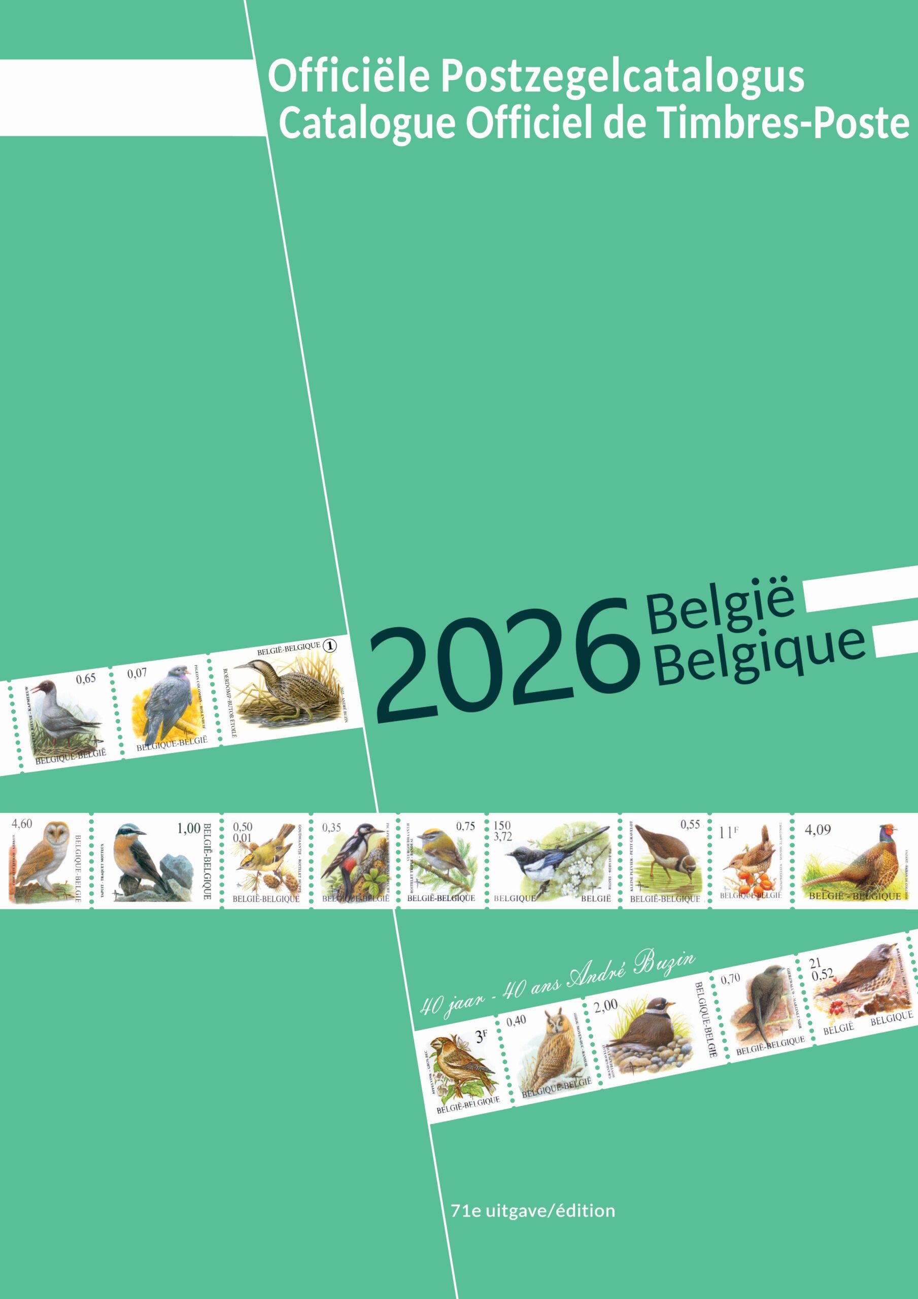 davo-catalogues-belgique-2026-catalogue-timbres-dition-officielle image 1