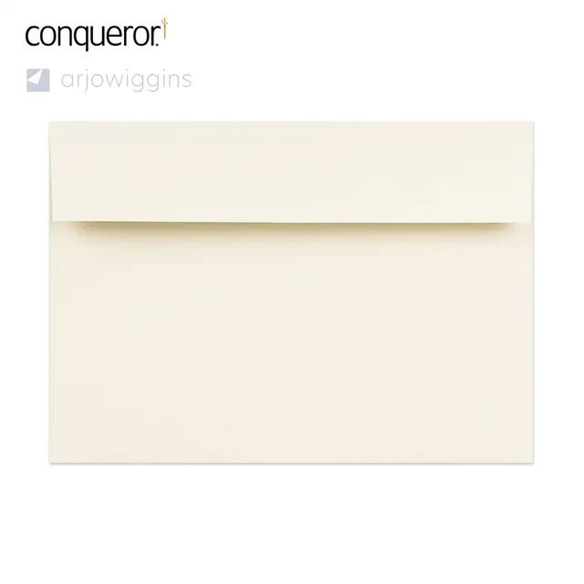 enveseur-conqueror-enveloppe-papier-velin-cr-me-162x229-mm-c5 image 1
