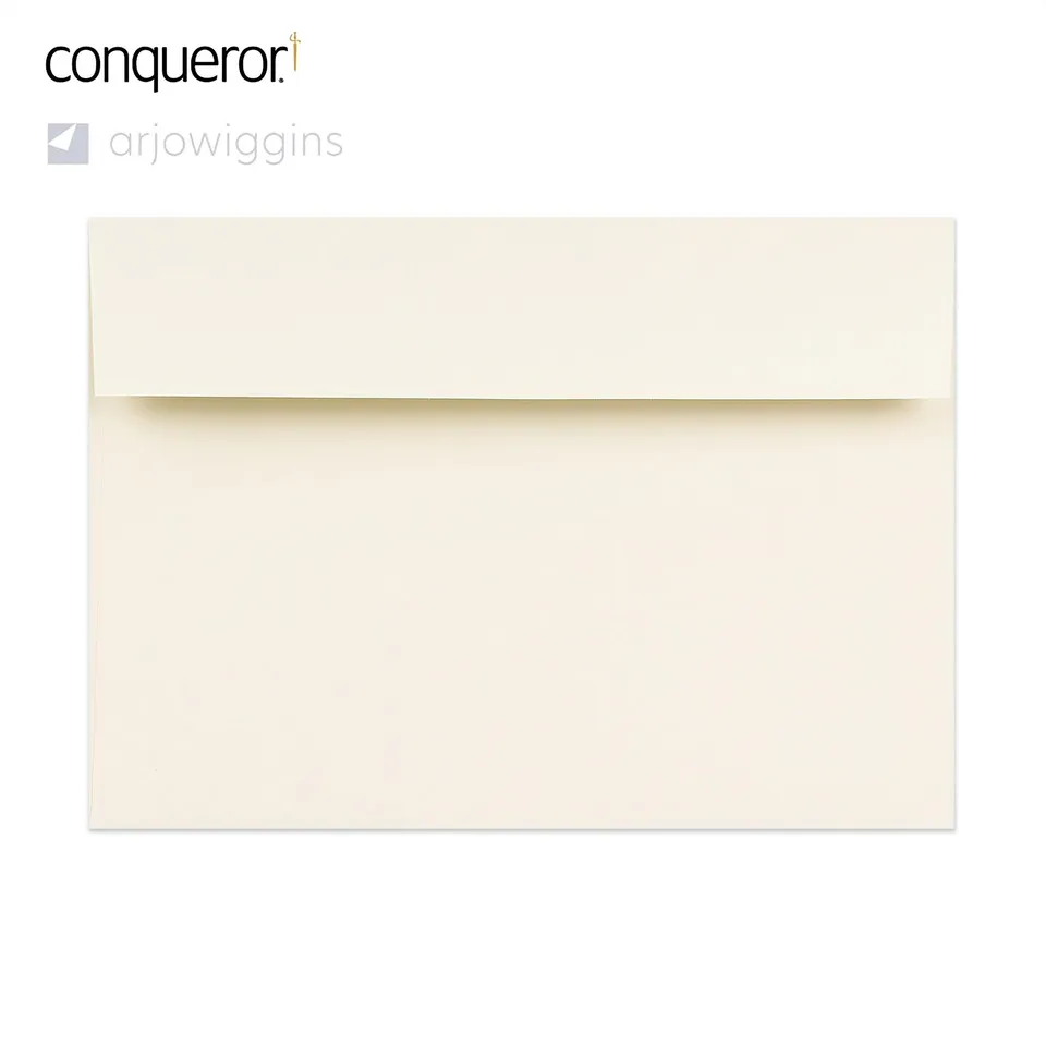 enveseur-conqueror-enveloppe-papier-velin-cr-me-162x229-mm-c5 image 1