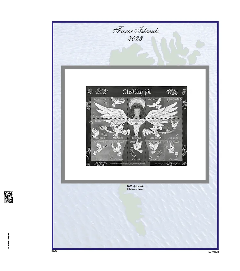 davo-luxe-f-ro-jol-2023-pages-timbres-no-l-170g image 1
