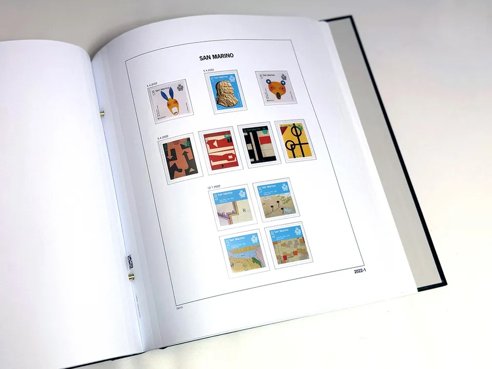 davo-luxe-saint-marin-2022-suppl-ment-timbres-170g image 1