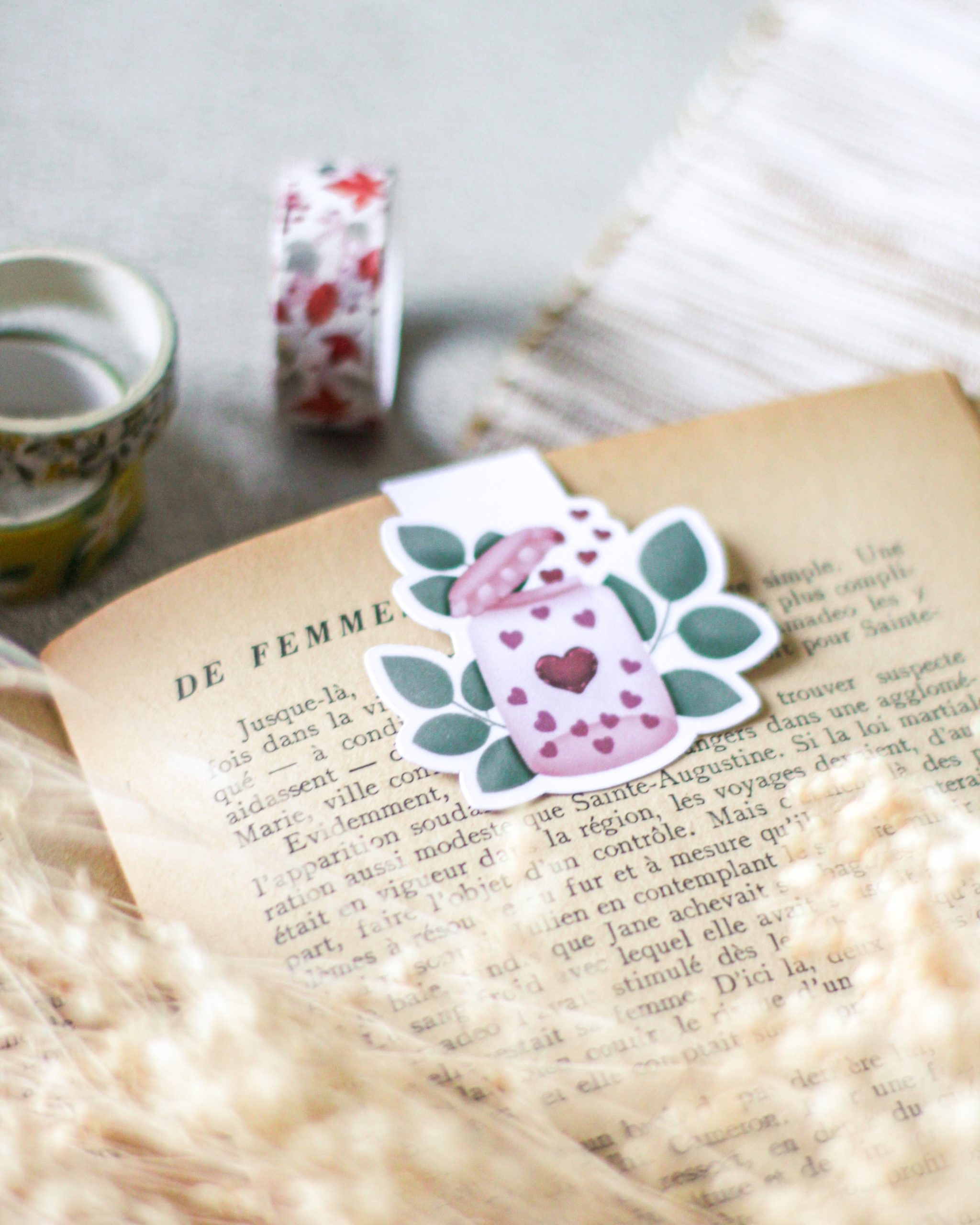 murmures-de-papier-marque-pages-je-t-aime-marque-page-magn-tique image 4