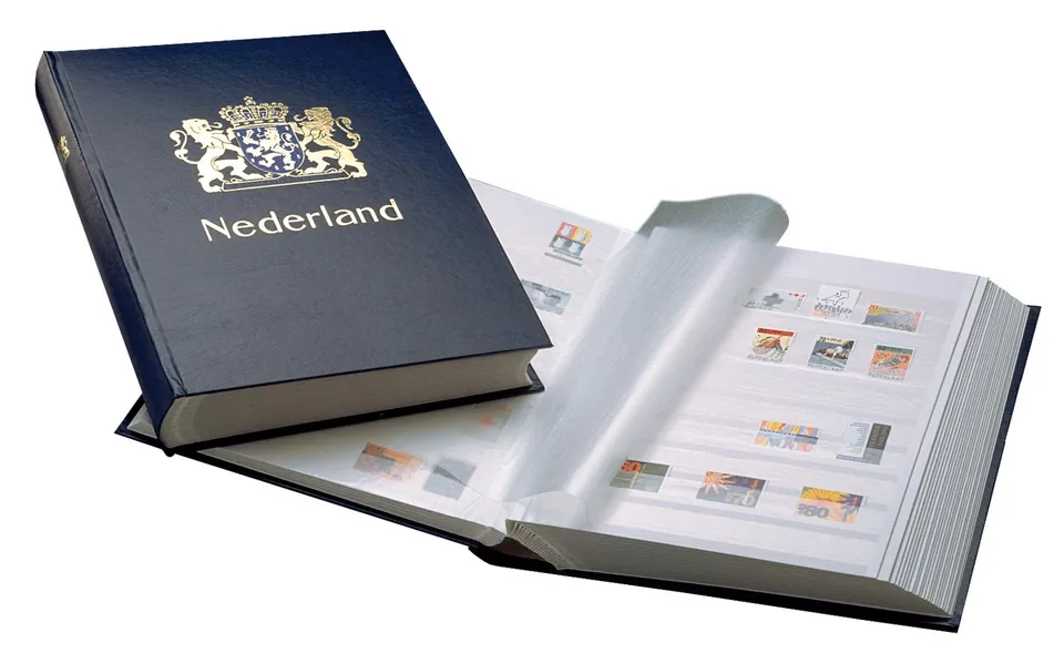 davo-g-carnet-timbres-pays-bas-bleu-64-pages-23x30-5-cm image 1