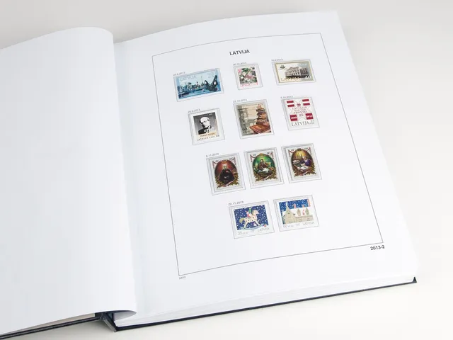 davo-luxe-tats-baltes-2023-pages-album-timbres-170g image 1