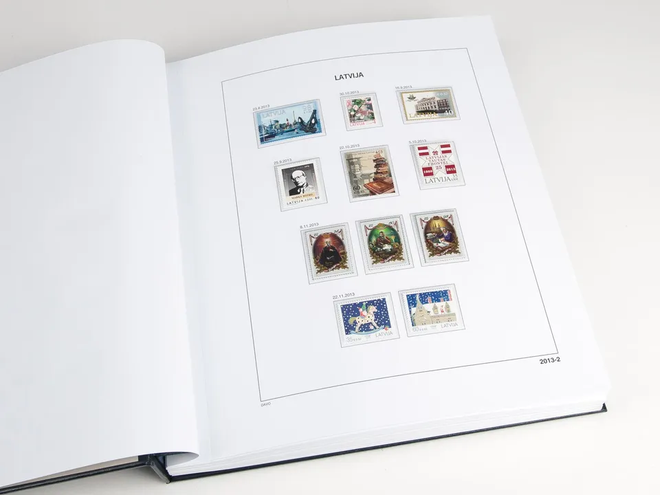 davo-luxe-tats-baltes-2023-pages-album-timbres-170g image 1