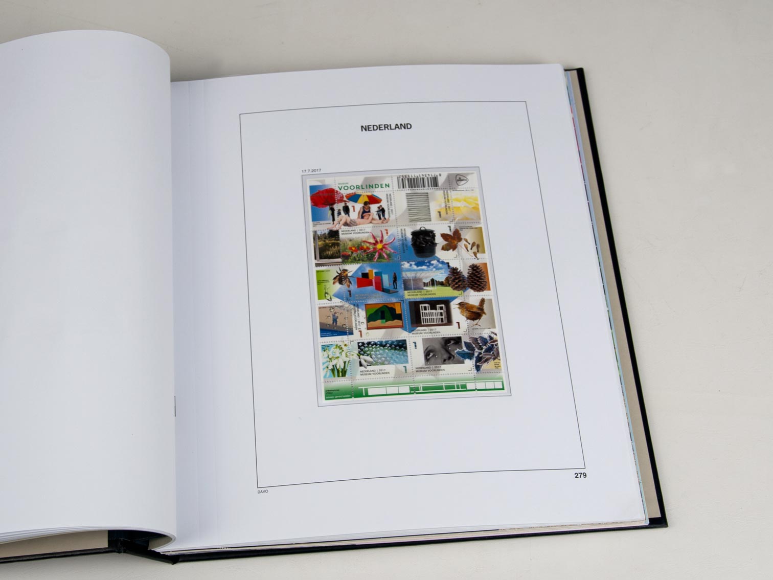 davo-luxe-nederland-2017-pages-suppl-ment-timbres-pays-bas-170g image 1