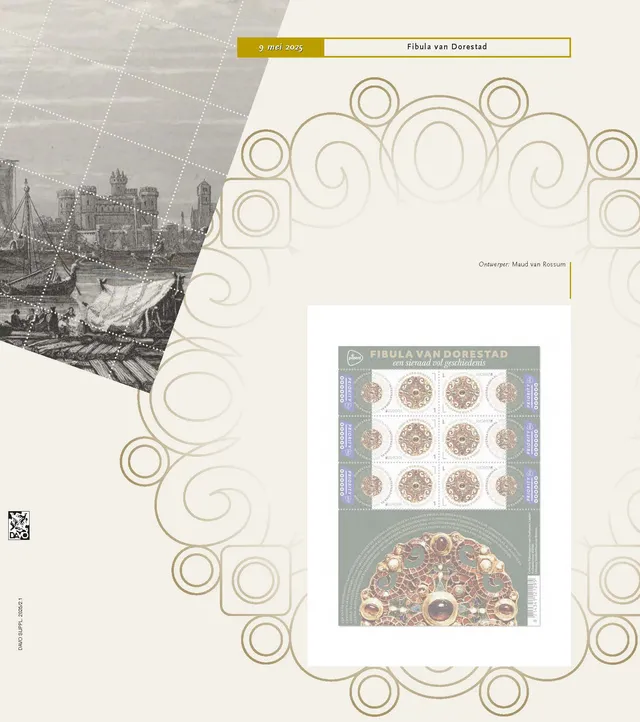 davo-luxe-feuillets-timbres-pays-bas-feuillets-illustr-s-2025 image 1