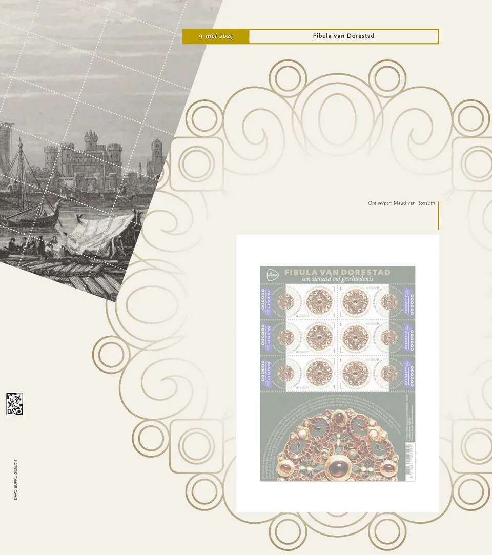 davo-luxe-feuillets-timbres-pays-bas-feuillets-illustr-s-2025 image 1