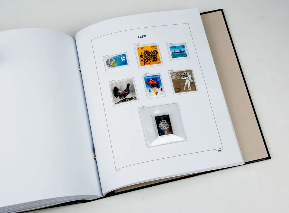 davo-luxe-suppl-ment-tats-baltes-2018-feuilles-album-timbres image 1