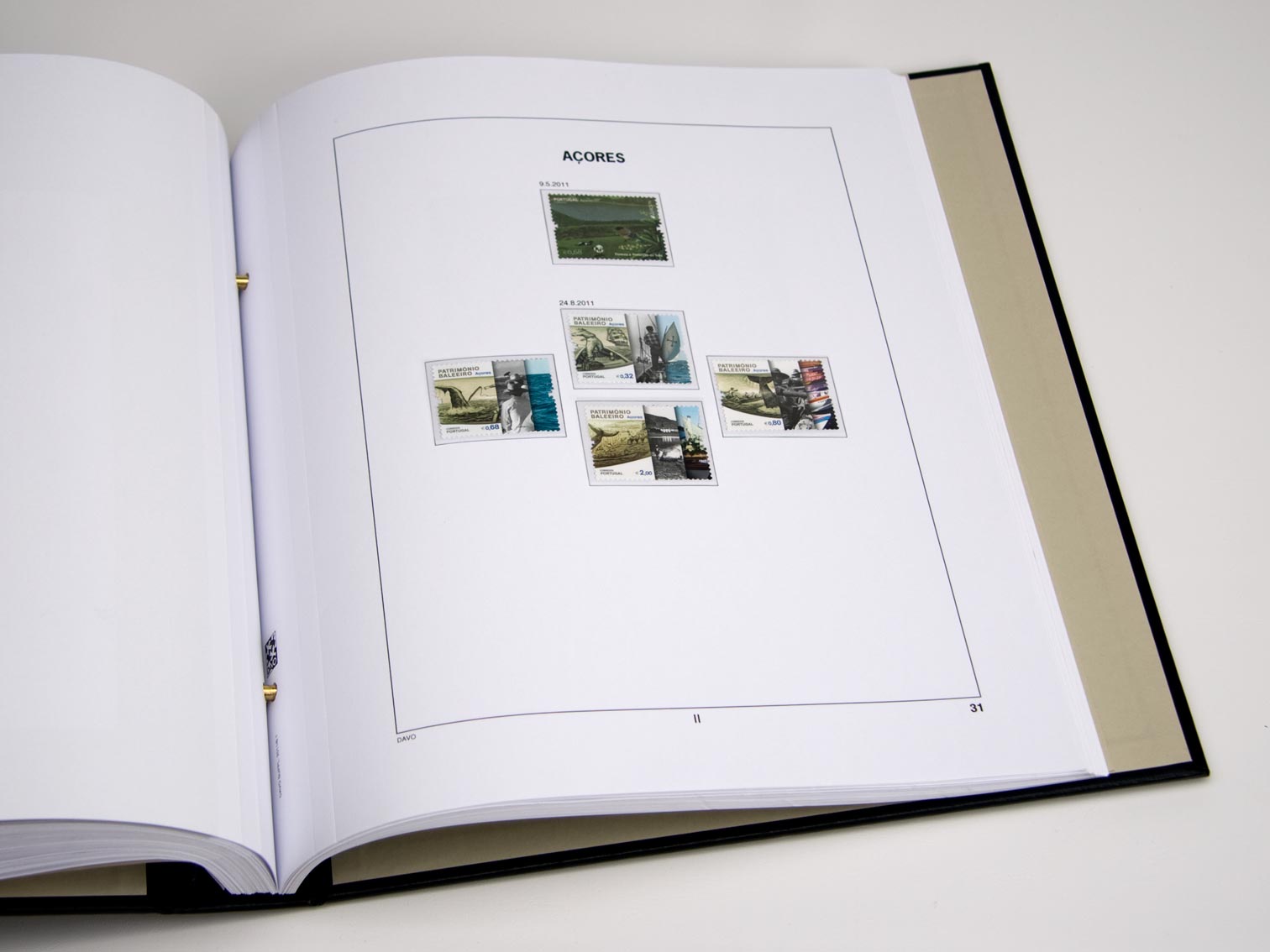 davo-luxe-a-ores-mad-re-2021-feuillets-album-timbres image 1
