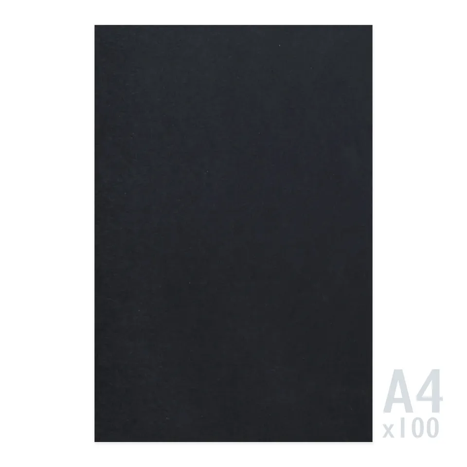 enveloppes-france-cartes-et-papiers-papier-noir-225g-m-a4-100-feuilles image 1