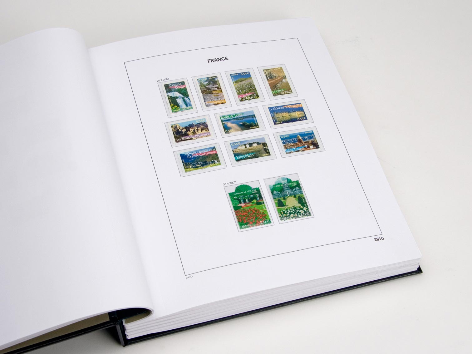 davo-luxe-france-issus-de-blocs-2017-feuilles-timbres-blocs image 1