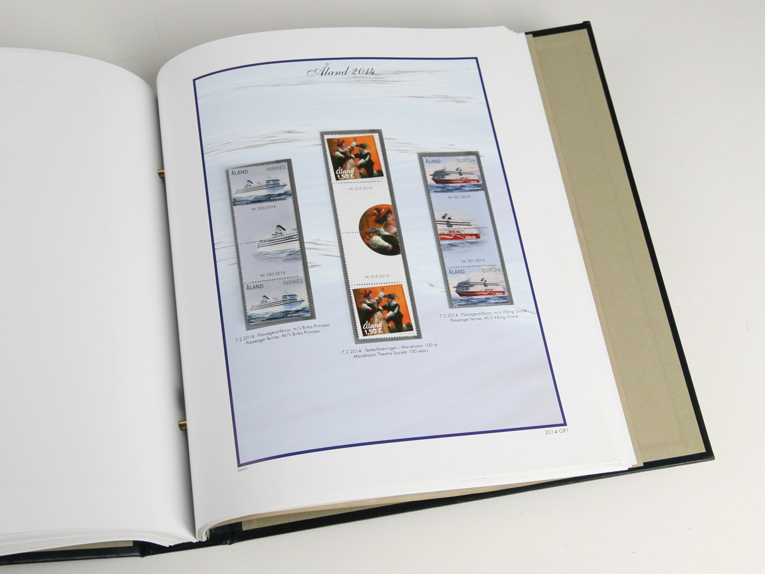 davo-luxe-aland-gutter-pairs-2024-pages-timbres-paires image 1
