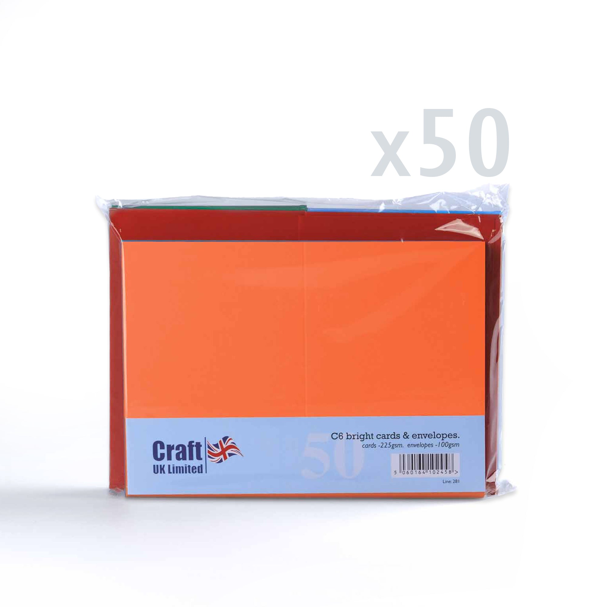 enveloppes-france-cartes-couleurs-vives-pack-cartes-a6-enveloppes-c6 image 4