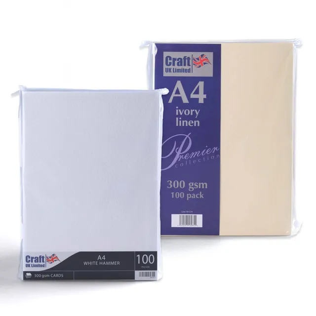 enveloppes-france-cartes-et-papiers-carte-blanche-300g-m-a4-lisse-lot-100 image 1