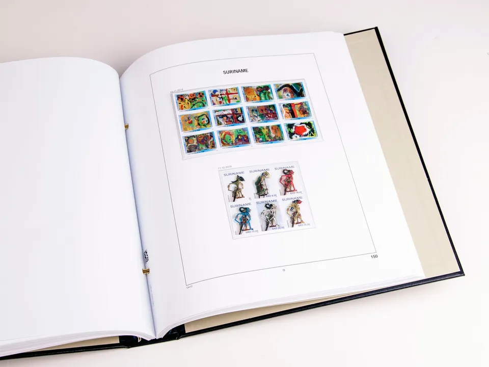 davo-luxe-suriname-2019-feuilles-album-timbres-papier-170g image 1